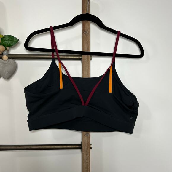 Peloton Cadence‎ Peak Strap Speed Up Black Sports Bra Size XXL - Picture 5 of 7